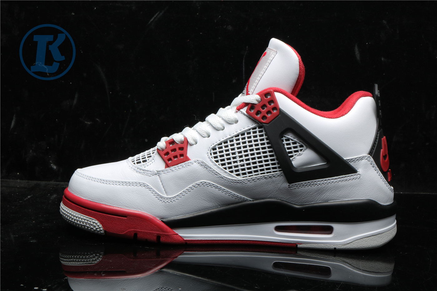Jordan 4 Retro Fire Red (Big Size)